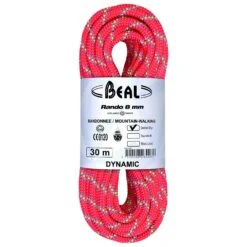 Beal - Rando Golden Dry 8 Mm - Corde Jumelée 11 Beal - Rando Golden Dry 8 Mm - Corde Jumelée -Équipement D'escalade beal rando golden dry 8 mm corde jumelee 1
