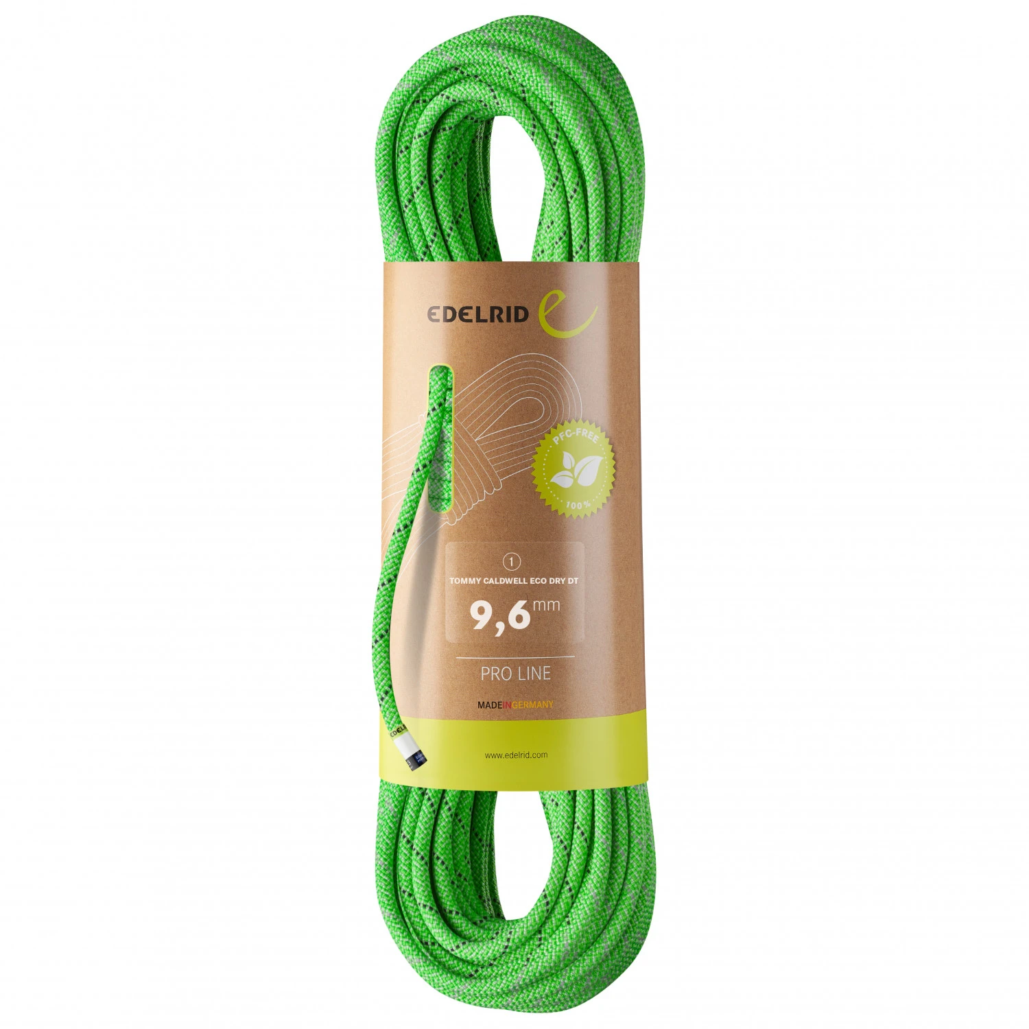 Edelrid - Tommy Caldwell Eco Dry DT 9,6 - Corde à Simple 2 Edelrid - Tommy Caldwell Eco Dry DT 9,6 - Corde à Simple – Image 2